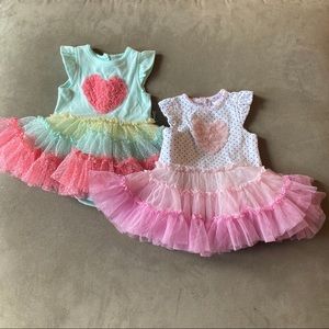 Newborn-3 months Clothing Lot: 13 Onesies, Dresses